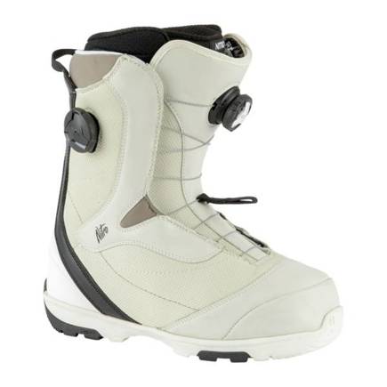 Damskie buty snowboardowe Nitro - Cypress Boa Dual (bone/white)