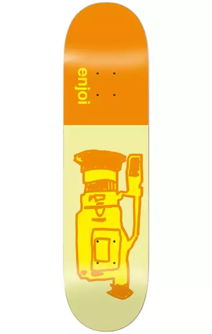 Deck Enjoi - Glitch R7 (orange)