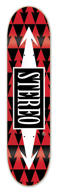 Deck Stereo - Arrows Pattern Red