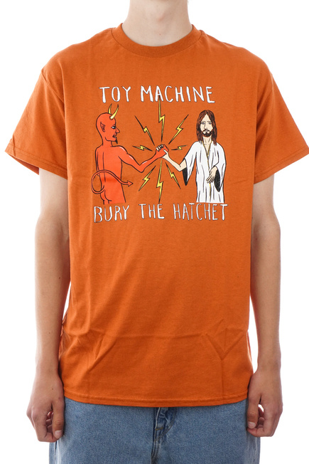 Koszulka Toy Machine - Bury the hatchet tee (ochra)
