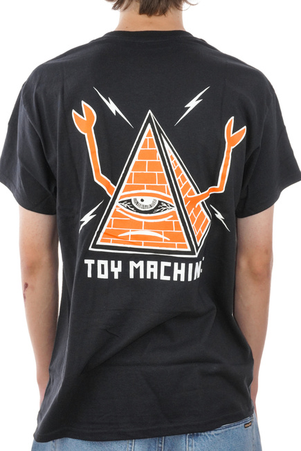 Koszulka Toy Machine - Pyramid (black)