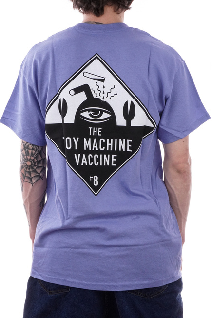 Koszulka Toy Machine - Vaccine tee (lavender)