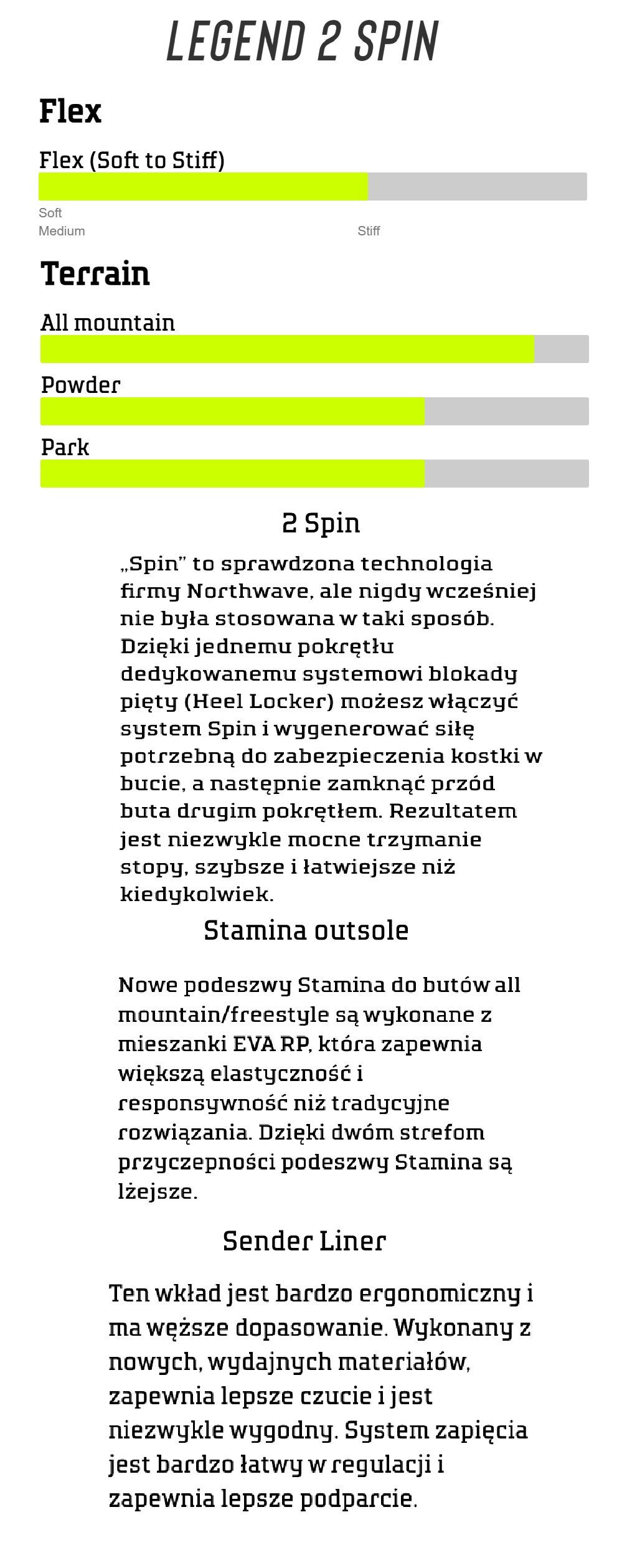 Buty snowboardowe Northwave - Legend 2 Spin (black) Drake_LEGEND2SPIN_Tech