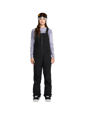 Damskie spodnie snowboardowe Volcom - Swift Bib Overall  (black)
