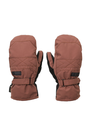 Damskie rękawice snowboardowe Volcom - Peep Gore Tex Mitt Wmn (henna)