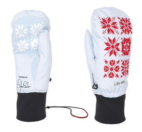 Damskie rękawice snowboardowe Level - Coral Mitt (Sky Blue)