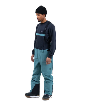 Spodnie snowboardowe Jones - Shralpinist Stretch Recycled 3L Bib (atlantic blue)