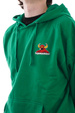 Bluza Toy Machine - Monster Embroidered (kelly)
