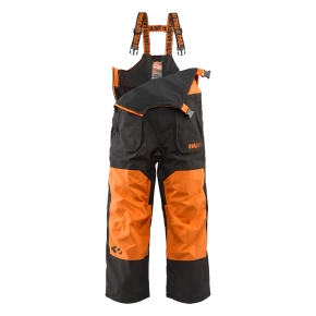 Spodnie snowboardowe ThirtyTwo - Basement Bib (black/orange)