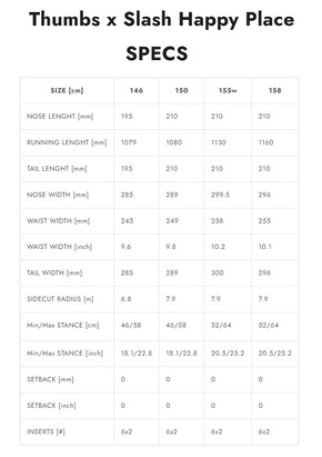 Deska snowboardowa Slash - Happy Place