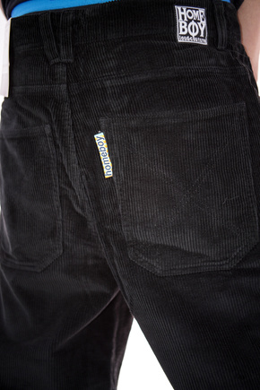 Spodnie Homeboy  - x-tra BAGGY CORD BLACK