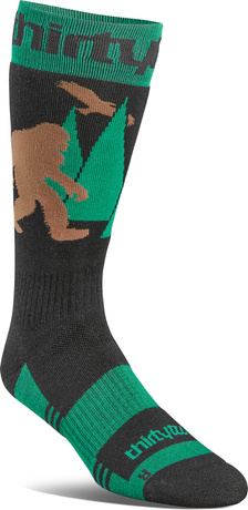 Skarpety Thirty Two - Double (black/green)