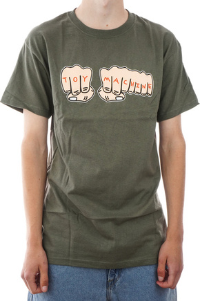 Koszulka Toy Machine - Fists tee (olive)