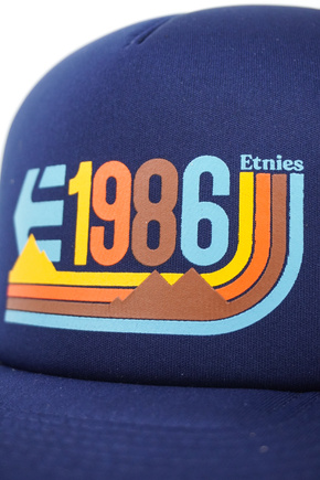 Czapka z daszkiem Etnies - Graphic trucker (navy)