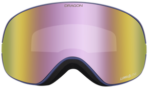 Gogle Dragon X2s - Sunset Lumalens Pink Ion + Lumalens Violet