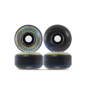 Kółka Spitfire - F4 99du Classic Swirl Radioactive  (black/blue)53mm