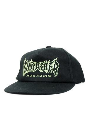 Czapka z daszkiem Thrasher - Metal snapback (black)