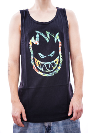 Tank Top Spitfire - Floral Bighead (black/multi)