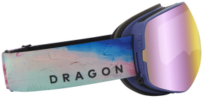 Gogle Dragon X2s - Sunset Lumalens Pink Ion + Lumalens Violet