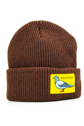 Czapka Anti Hero - Lil Pigeon Label (brown/yellow)