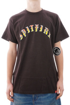 Koszulka Spitfire - Old E FD FL (chocolate)