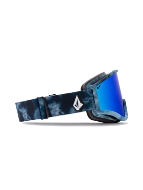 Gogle Volcom Yae - Lagoon Tie-Dye (blue chrome + yellow)