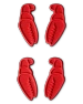 Pad antypoślizgowy Crab Grab - Mini Claws (red)