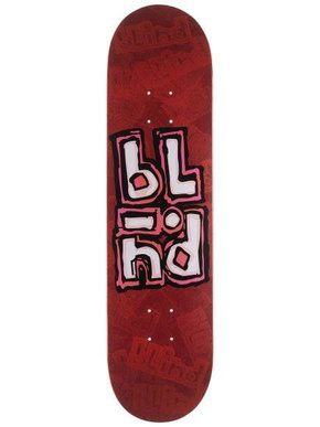 Deck Blind - OG Stacked Stamp red