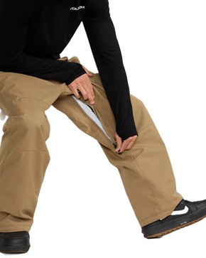 Spodnie snowboardowe Volcom - Snow Billow (brown)