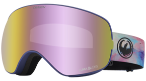 Gogle Dragon X2s - Sunset Lumalens Pink Ion + Lumalens Violet