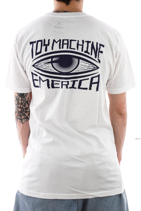 Koszulka Emerica x Toy Machine Eye (white)
