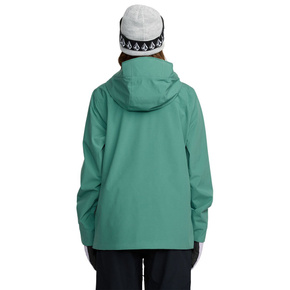 Damska kurtka snowboardowa Volcom - Cloudbreaker Stretch 30K (spruce green)