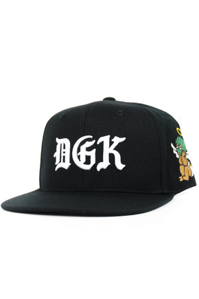 Czapka z daszkiem DGK - Crazy Life Snapback (black)