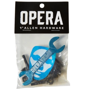 Montażówki Opera - Allen Hardware (black/blue)