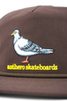 Czapka z daszkiem Antihero - Lil Pigeon (brown/yellow)