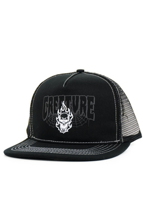 Czapka z daszkiem Creature - Bonehead 2 Relic Mesh Trucker (black)