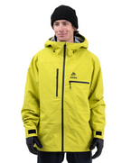 Kurtka snowboardowa Jones - Shralpinist Stretch Recycled 3L (lime green)