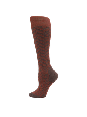 Damskie Skarpety Volcom - Volcom Cheetah Chev Otc (henna)