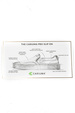Buty Cariuma -  Slip On Skate Pro  Vintage White Suede and Canvas  Black Logo