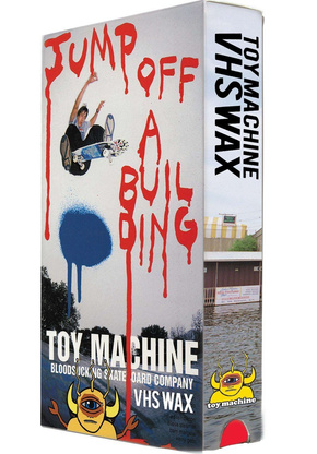 Wosk Toy Machine "Jump of a Building" VHS Wax 