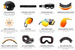 Gogle Dragon RVX MAG OTG  - Reused (LL dark smoke + LL amber lens free lens)
