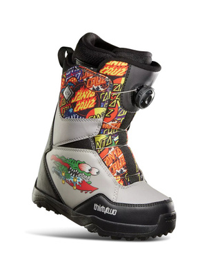 Dziecięce Buty Snowboardowe ThirtyTwo - Youth Lashed Boa Santa Cruz (grey/black)