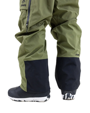 Spodnie snowboardowe Jones - MTN Surf Recycled Bibs (moss green)