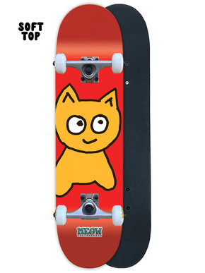 Deska kompletna Meow - Big Cat Soft Top (red)