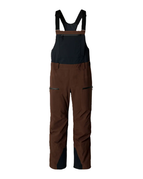 Spodnie snowboardowe Jones - Shralpinist Stretch Recycled 3L Bib (coffee brown)