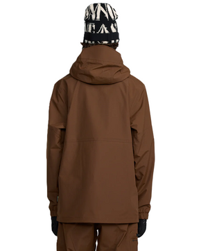 Kurtka snowboardowa Volcom - L Ins Gore-Tex (brown)
