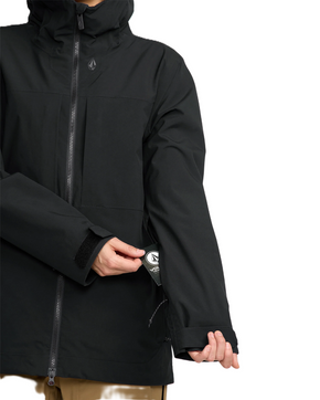 Damska kurtka snowboardowa Volcom - Cloudbreaker Stretch 30K (black)