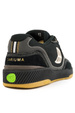 Buty Cariuma - Uba Pro Black Suede And Mesh Silver Cloud Logo Sneaker