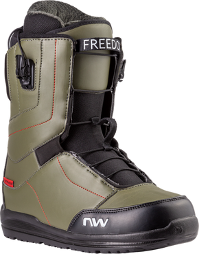 Buty snowboardowe Northwave - Freedom SLS (green forest/black)