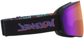Gogle Dragon NFX2 - Rattled Lumalens Purple Ion + Lumalens Violet